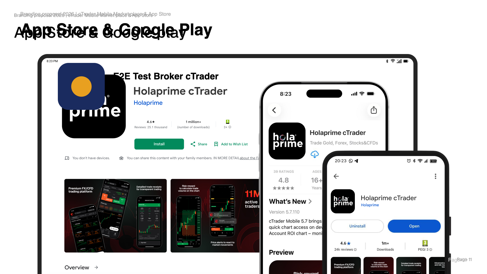 App Store & Google Play
